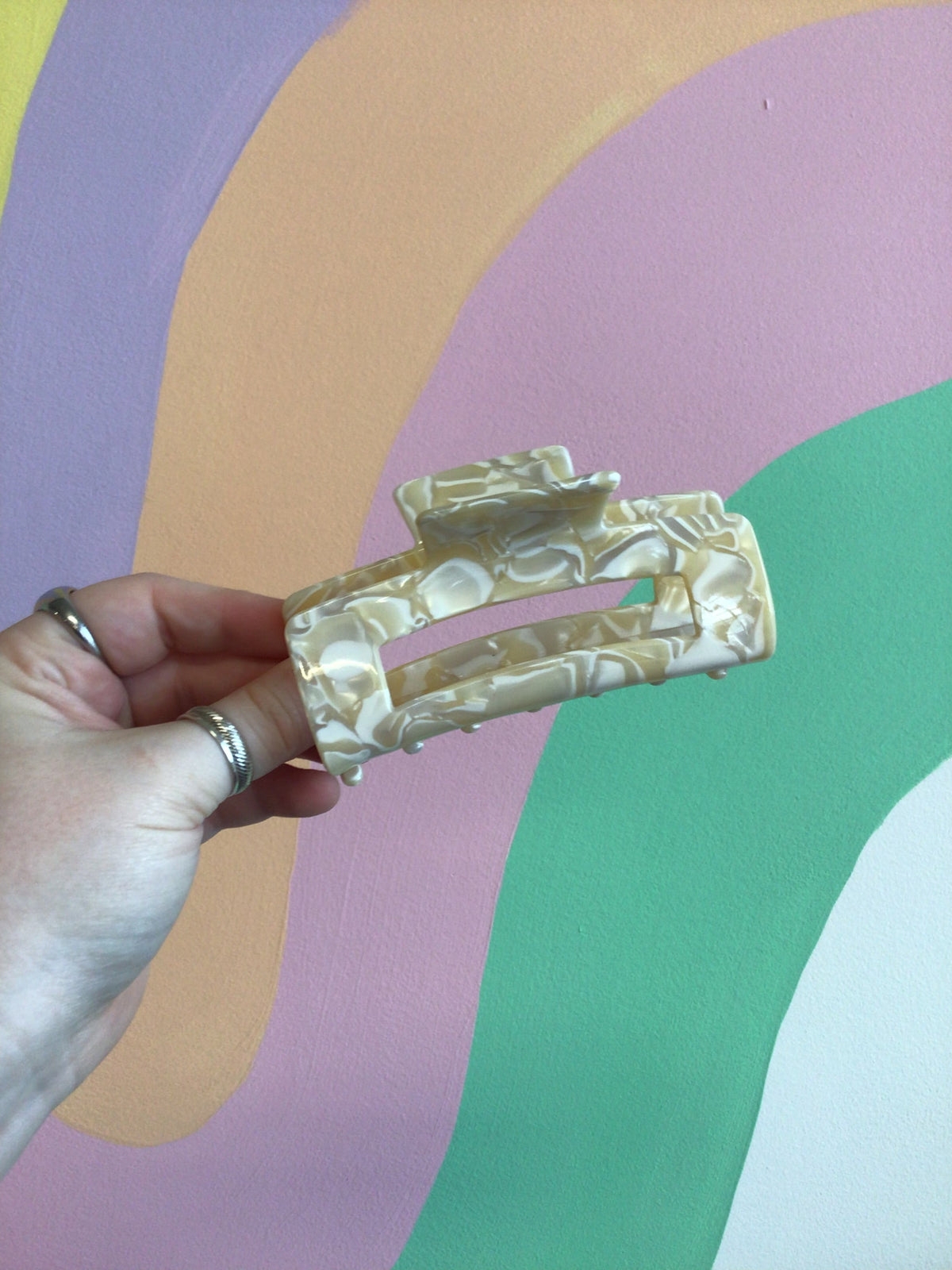 Rectangle Hair Claw