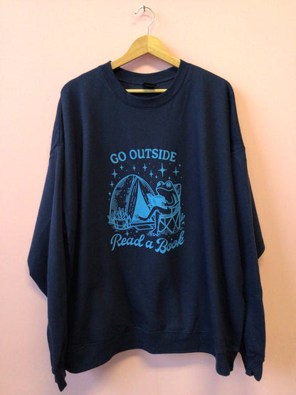 “Go Outside, Read A Book” Shirt
