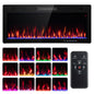 Electric Fireplace 40/50/60 Inches Recessed and Wall Mounted for 2' x 6' Stud