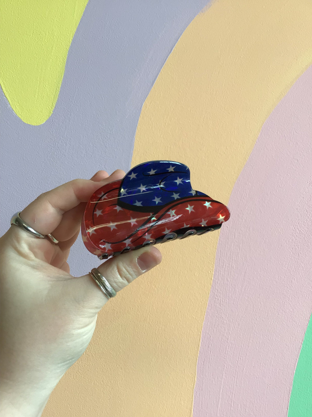 Cowgirl Hat Hair Claw