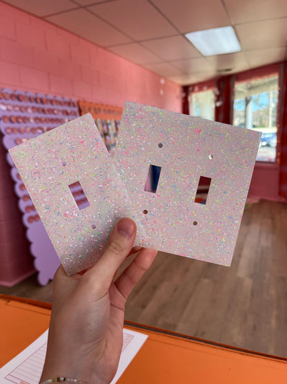 Neon Confetti Outlet Cover