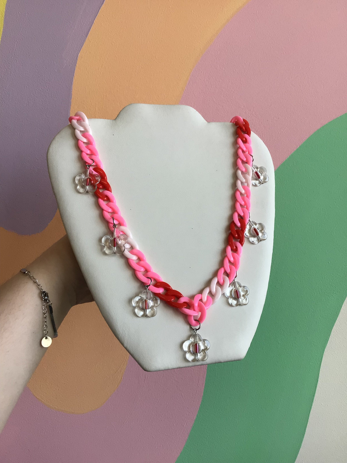 Happy Chain Link Necklace