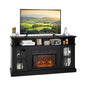 Fireplace TV Stand for TVs Up to 65 Inch with Side Cabinets and Remote Control