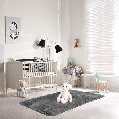 4x6 Feet Modern Soft Shag Rug with Non