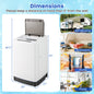 Full-Automatic Washing Machine Washer and Spin Combo