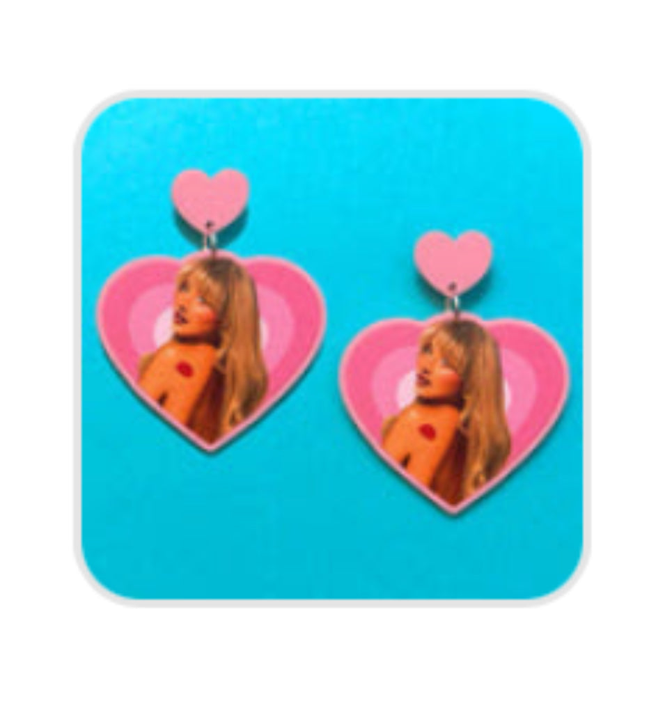 Sabrina Carpenter Acrylic Earrings