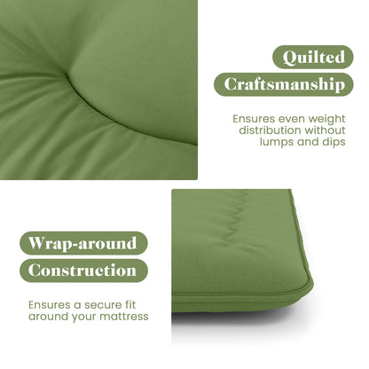 Floor Mattress with Washable Cover and Carry Bag