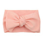 Big Bow Knot Solid Elastic Hairband Headband Stretch Turban Head Wrap Headwear