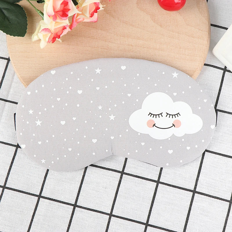 Sleep Mask Eye Cover | Cartoon Travel Sleep Aid