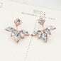 Korean Sweet Small Daisy Stud Earring For Women Zircon Flower Girls Fashion Earrings Trend Party Jewelry Gift