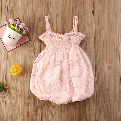 Luxury Modern Colorful Floral Design Toddler Baby Girl Summer Floral Print Sleeveless Dress FOr Baby Girls