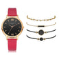 Top Style FLuxury High Fashion Women's Luxury Leather Band Analog Quartz Wrist Watch Ladies Watch For Women and Girls