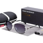 Elegant Women Gradient Luxury Polarized Sunglasses Luxury Round Eyewear With Metal High Quality Frame  lunette de soile