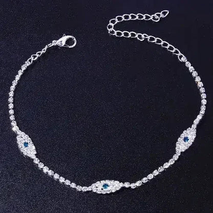 Vintage Bule Evil Eye Anklet Bracelet Beach Women Anklet | Femstylo