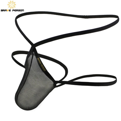 BRAVE PERSON Transparent Men's Thong