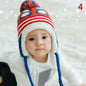 Modern New Baby Boys and Girls Winter Warm Knitted Crochet Ear flap Beanie Wool Cute Penguin Cap For Kids