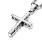 Personality Creative Jesus Cross Amulet Pendant Rock Casual Gift Catholic Christian Necklace