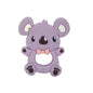 Food Grade Silicone Teethers Animal Fox Koala  Teether  Baby Silicone Chew Charms Kids Teething Gift Toddler Toys
