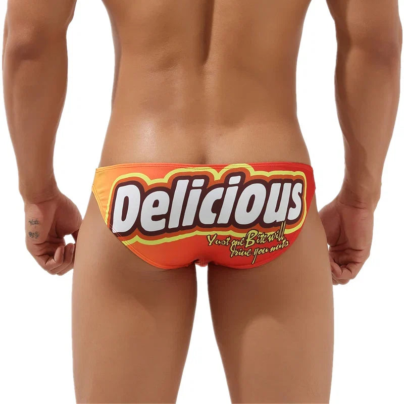 SEOBEAN Men Briefs Multiple Colors Low-rise Underwear