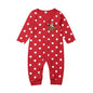 My First Christmas Baby Boy Girl Rompers Newborn Infant Baby Cartoon Deer Red Jumpsuit 0-18M For Girls and Boys For Christmas