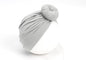 Newborn Toddler Kids Turban Cotton Beanie Hat Winter Cap Knot Solid Soft Sleeping Caps For Kids