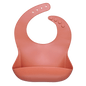 Silicon Breastplate Baby Bib Waterproof Solid Infant Bandana Bibs Newborn Feeding Burp Cloth Bib For Kids