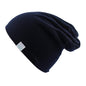 Cute Solid Knitted Cotton Hats Cap for Newborn Baby Autumn Winter Warm Style Caps for Boys