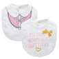 Moder 3PCS Baby Bibs Bandanna Lot Cotton Multi-style Triangle Cartoon For Infant Boys And Girls