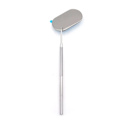 Stainless Steel Oval Lash Mirror | Portable Eyelash Extension Tool