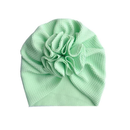 Modern New Lovely Flower Baby Girl Hat Turban Newborn Baby Cap Bonnet Kids Hat For Girls Baby In Trend Design