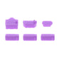 1 Set Silicone Dust Plug Set | Anti-Dust Cover for PS5, PS4, PS3 Console