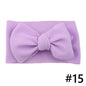 Baby Girls Headband Big Bow Hair Band Kids Adjustable Head Wrap Turban Infant Hair Accessories