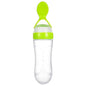 NEW Baby Feeding Bottle Spoon With Silicone Spoon Newborn Infant Squeeze Spoon Toddler Supplement food Bottle Feeder For Kids and Baby