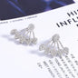 Korean Sweet Small Daisy Stud Earring For Women Zircon Flower Girls Fashion Earrings Trend Party Jewelry Gift