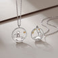 Fashion Couple S925 Silver Plated Prince Little Fox Pendant Personalized Necklace