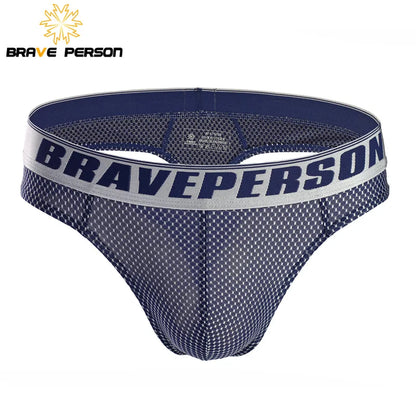 Brave Person Men’s Mesh Thong – Breathable Minimal Underwear