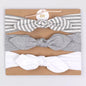 Baby Headband Flower Print Hair Wear for Newborn Baby Girl Headband for Little Girl Headbands Children Bow
