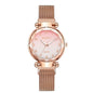 Women Magnet Buckle Gradient Color Watches Luxury Ladies Fashion Female Wristwatches For Gift Clock For Women and Girls