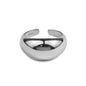 VENTFILLE 925 Sterling Silver Ring for Women Men Smooth Geometric Finger Ring Adjustable Party Jewelry Wholesale