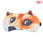 Cute Cat Dog Sleep Mask | Soft Eye Cover for Natural Sleeping