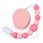 Baby Teething Lovely Koala Owl Horse Cookies Baby Teether Molar Toy Gift Raccoon Food Grade Silicone Beads For Kids and Baby