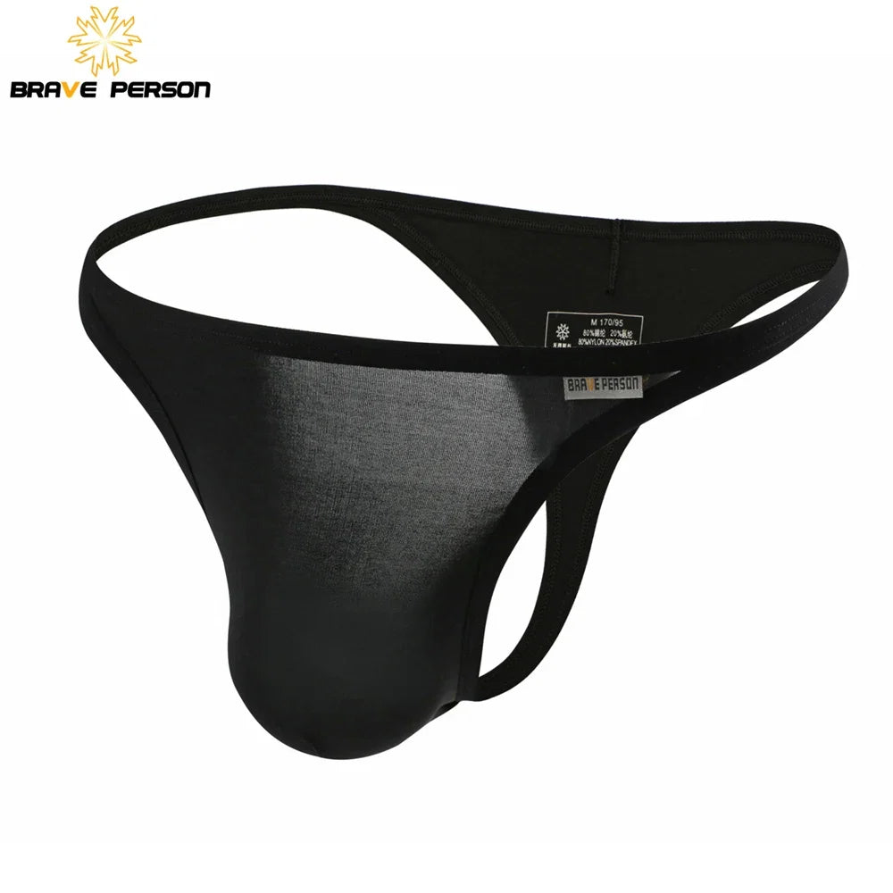 BRAVE PERSON Men's Sexy Underwear Men Briefs Bikini Thongs