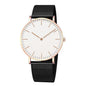 Fashion Unisex Watches Ultra Thin Stainless Steel Mesh Belt Quartz Classic Casual Watch For Women and Man
