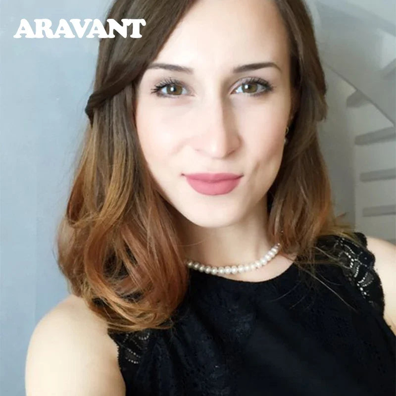 Aravant 925 Silver 8MM Freshwater Pearl Necklace Chain For Women Fashion Jewelry