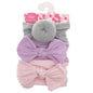 Fashion Baby Nylon Bow Headband Newborn Bowknot Round Ball Head wrap Flower Turban Girls Hair Bands Bow For Kids