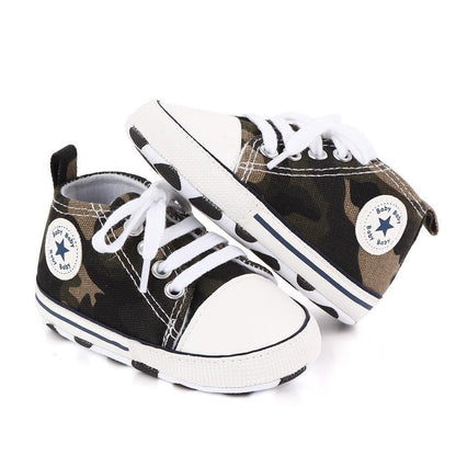 New Soft Baby Sneaker For Newborn Sport Shoes For Baby Boys Girls Infant Toddler Bottom Anti-slip First Walkers 0-18 M