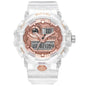 Sport Digital Watch for Men and Woman With Luminous Dual Time Waterproof 5 Bar Modern Men's Military Wristwatch WIth Night Mode