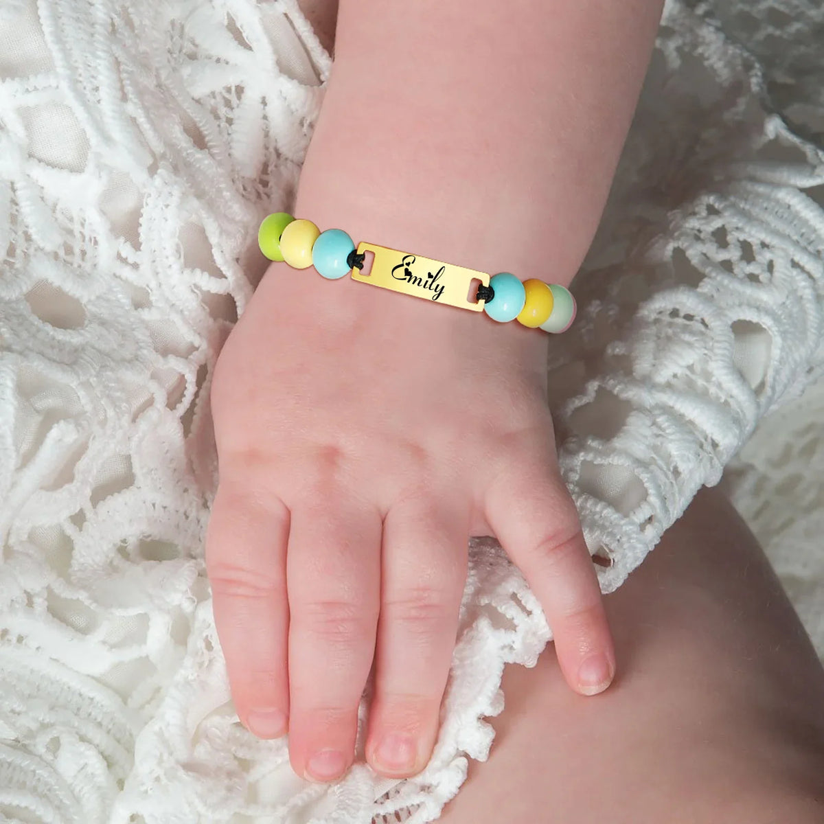 Persoanlized Custom Name Heart Bracelet,Stainless Steel Figaro Chain Link Adjustable,Engraved Gift for Boy Girl