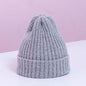 Winter Warm Baby Hat Fur Pompom Knitted Baby Hat Cap Infant Toddler Kids Hat Beanie In Modern Designer Style