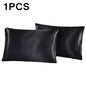 1Pc Queen Satin Silk Pillowcase | Silky Smooth Cooling Bed Pillow Cover for Hair and Skin